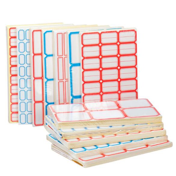 Nhãn Dán Ghi Tên Chống Thấm Nước Tiện Dụng