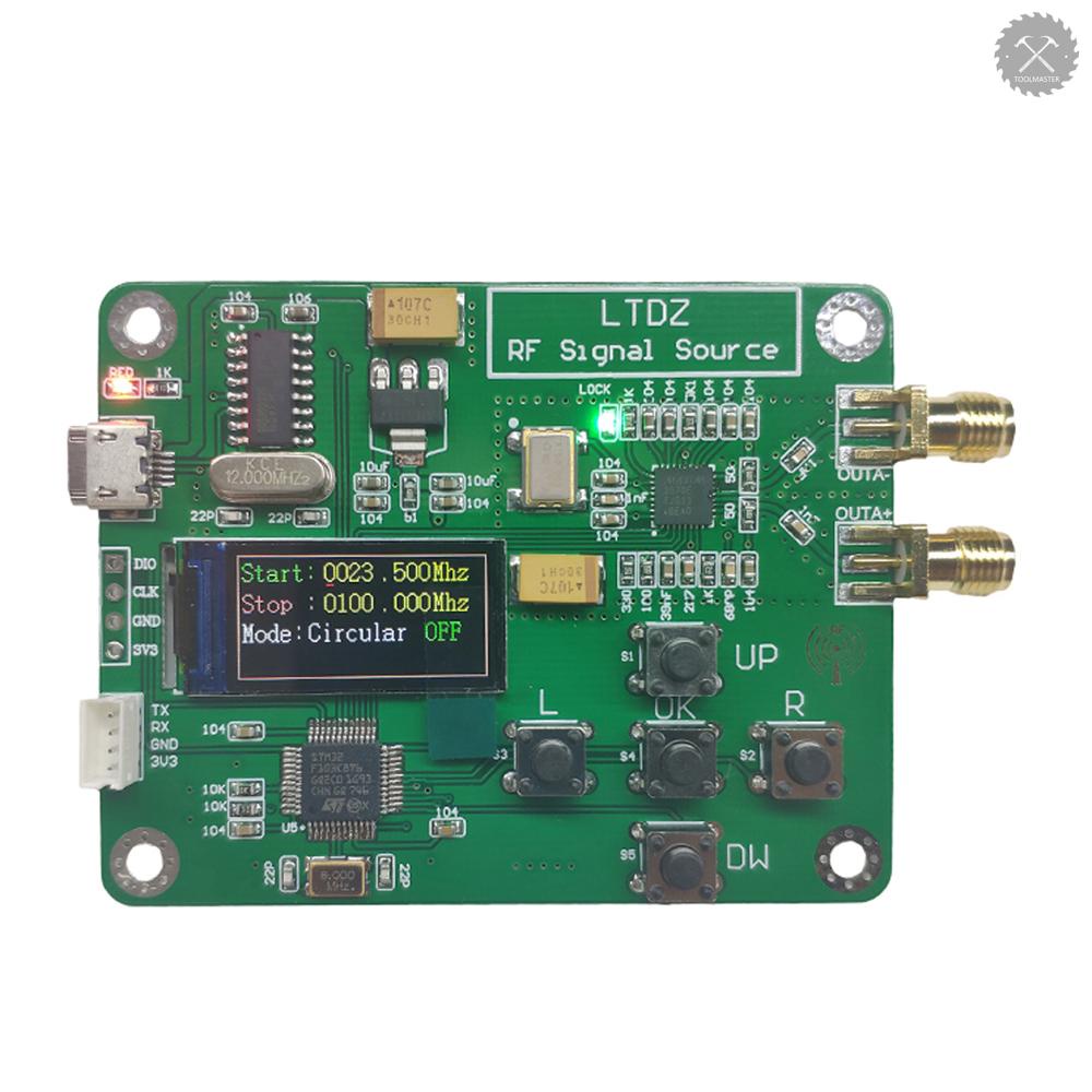 TLMS LTDZ MAX2870 STM32 23.5-6000MHz Signal Source Module USB 5V Powered Frequency and Modes Accessory