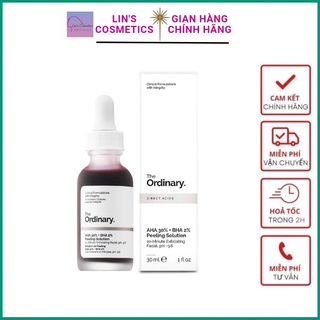 Tinh chất peel da the ordinary aha 30%+bha 2% peeling solution 30ml