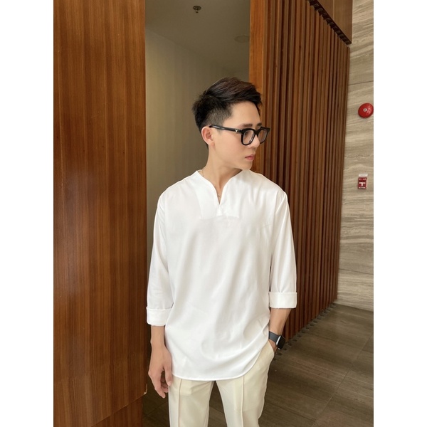  Sơmi cổ V (hình chụp thật)