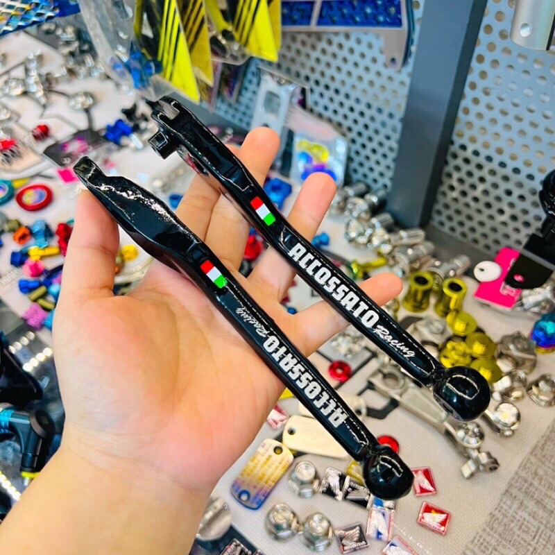 Tay thắng mod chữ Accossato Racing gắn như zin dùng cho tất cả dòng xe