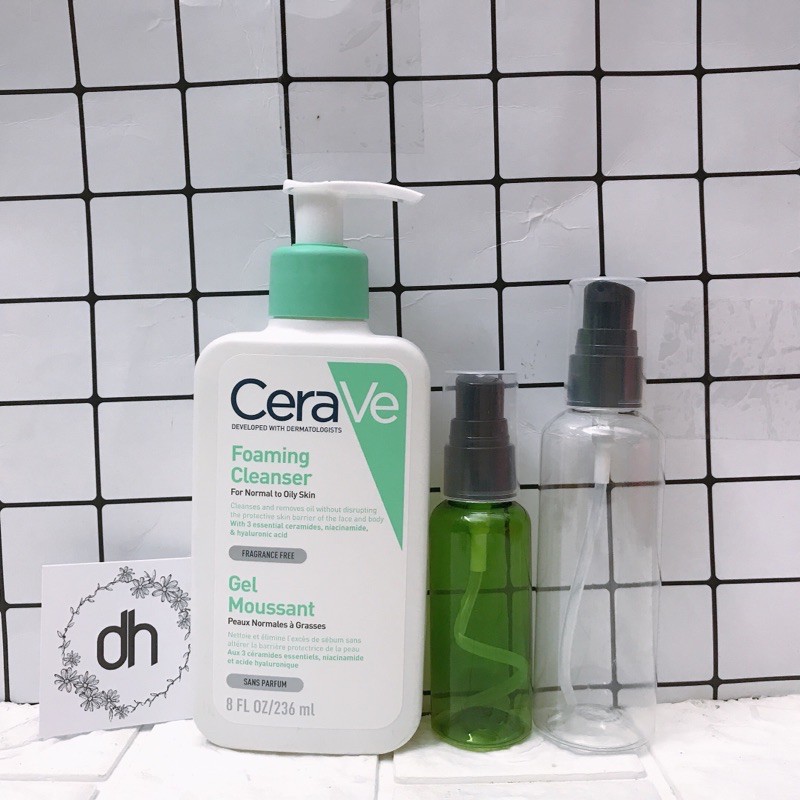 SỮA RỬA MẶT CERAVE Foaming Cleanser DÒNG MỚI 473ml/355ml | Thế Giới Skin Care