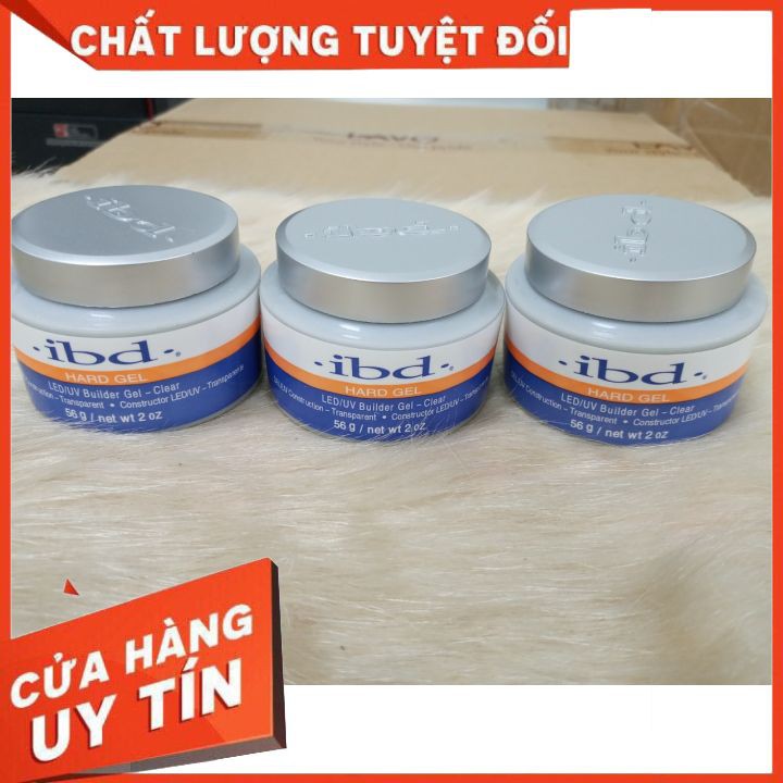 GEL BỘT ĐẮP NAIL IBD ( HARD GEL) FREESHIP  đắp bột, có thẻ làm mô hình đắp móng , đính đá