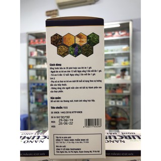 Nano CurCuMin Nghệ - Mật ong [ dung dịch hộp 20 gói ]