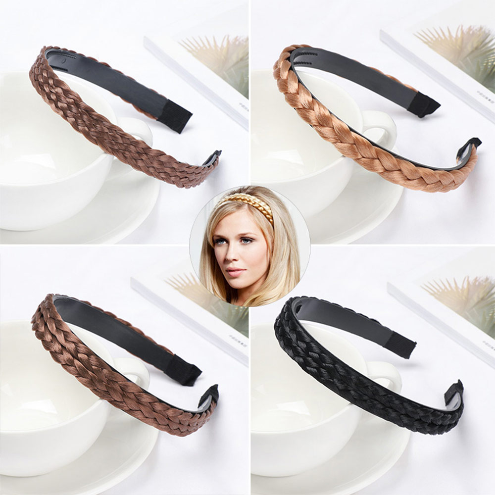 (Hàng Mới Về) Băng Đô Tóc Giả Kiểu Dáng Thời Trang Chất Lượng Cao