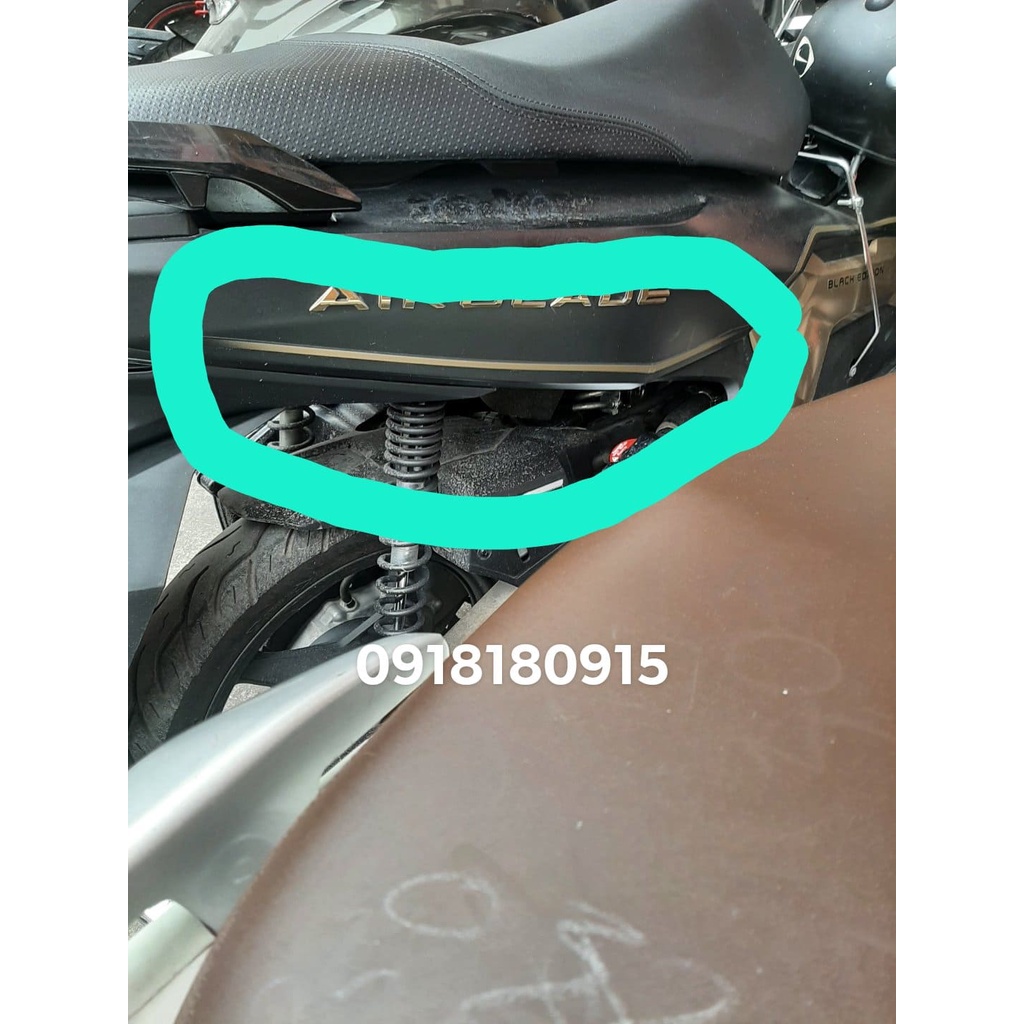Tem ốp sườn phải ab 2020 đen mờ air blade 2020 honda