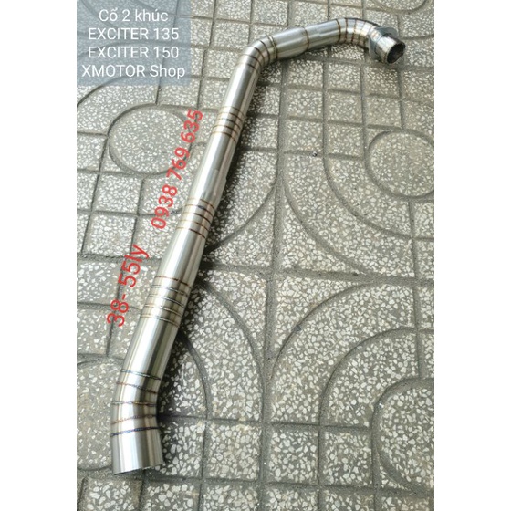 Cổ pô EXCITER 135 150 Cổ 38- 51ly dùng độ pô kiểu