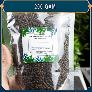 TIÊU ĐEN 200GR LOẠI NGON AA