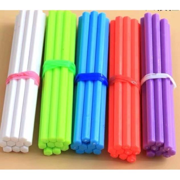 Que tính đếm số  Bộ 50 cây que tính cho bé, dụng cụ học tập que tính cho bé 9113