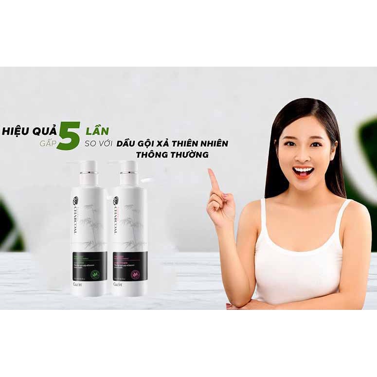 Dầu Gội giảm rụng tóc phục hồi tóc khô xơ than tre Bamboo Charcoal 750ml CT81