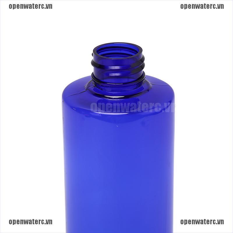 [Hàng mới về] Chai xịt bằng nhựa có thể đổ đầy màu hổ phách 250ml