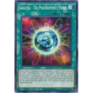 Thẻ bài Yugioh - TCG - Sabatiel - The Philosopher's Stone  / DLCS-EN017 '