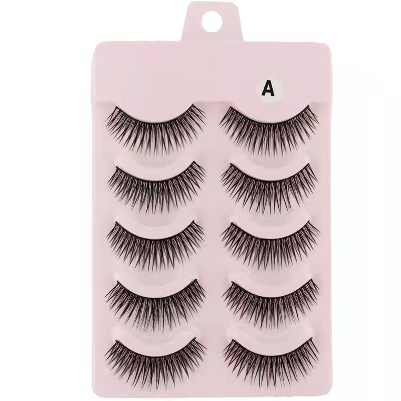 Set 5 cặp lông mi giả 3D cong dày tự nhiên | BigBuy360 - bigbuy360.vn