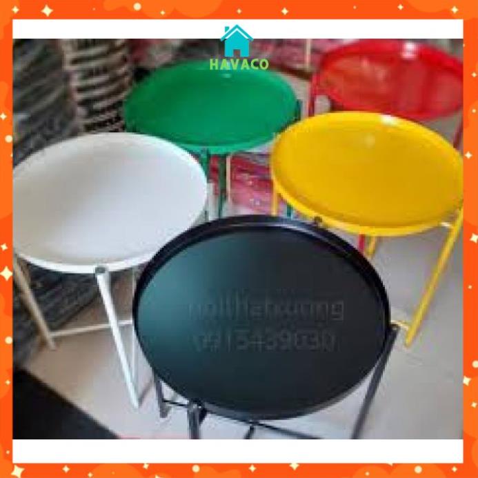 Bàn trà chanh cà phê chân gấp gọn Gladom (chat để chọn màu)