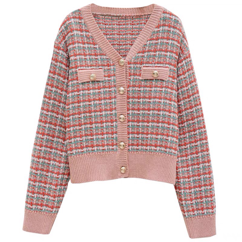 Áo cardigan len áo khoác len nữ  dệt kim chất dày ấm hàng Quảng Châu loại 1 phong cách Hàn Quốc | BigBuy360 - bigbuy360.vn