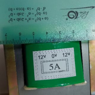 Biến áp nguồn đôi 12v 24 v 5A