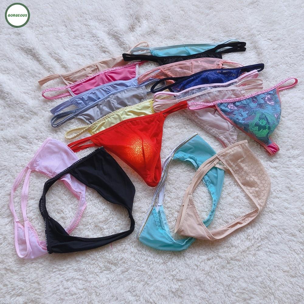 Quần lót vải ren lưới gợi cảm độc đáo cho nam