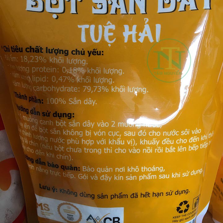 Bột sắn dây Quy Nguyên loại 1