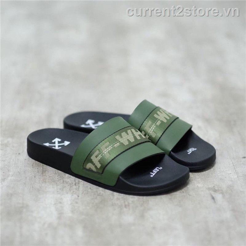 ✎Hàng Có Sẵn! Giày Sandal Off-White Đế Mềm Thời Trang Năng Động Cho Nữ