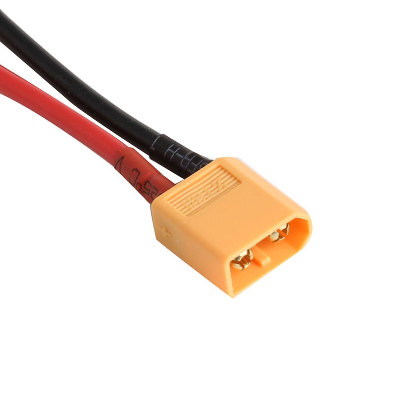 Set 2 Đầu Nối Xt60 Pin 14awg Kèm Dây Silicon