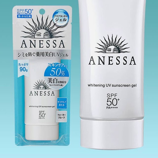 Kem chống nắng Shiseido Anessa Whitening UV Sunscreen Gel SPF50+ 90g