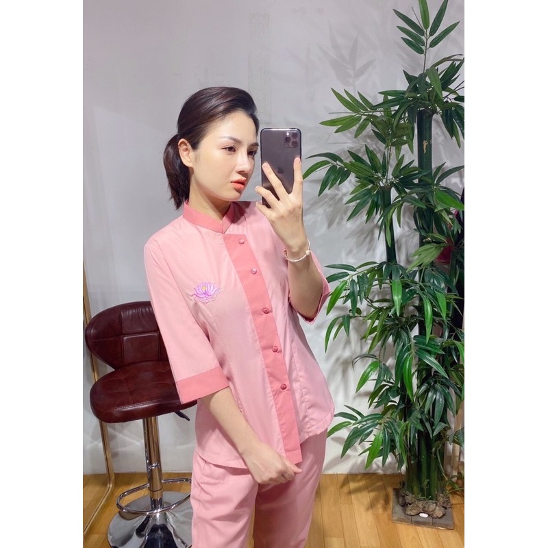 Áo Lam Đi Chùa # LÃNH TỤ PHỐI NỮ GIÁ RẺ VÔ ĐỊCH