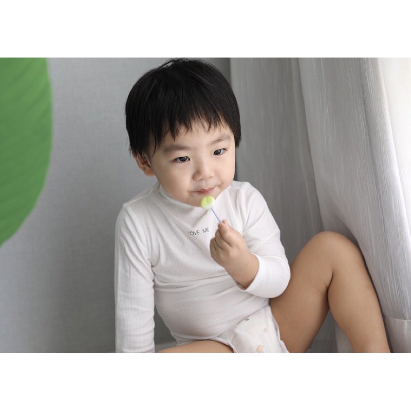 ÁO MINKY MOM CỔ 3p THUN GÂN SIZE 73-90