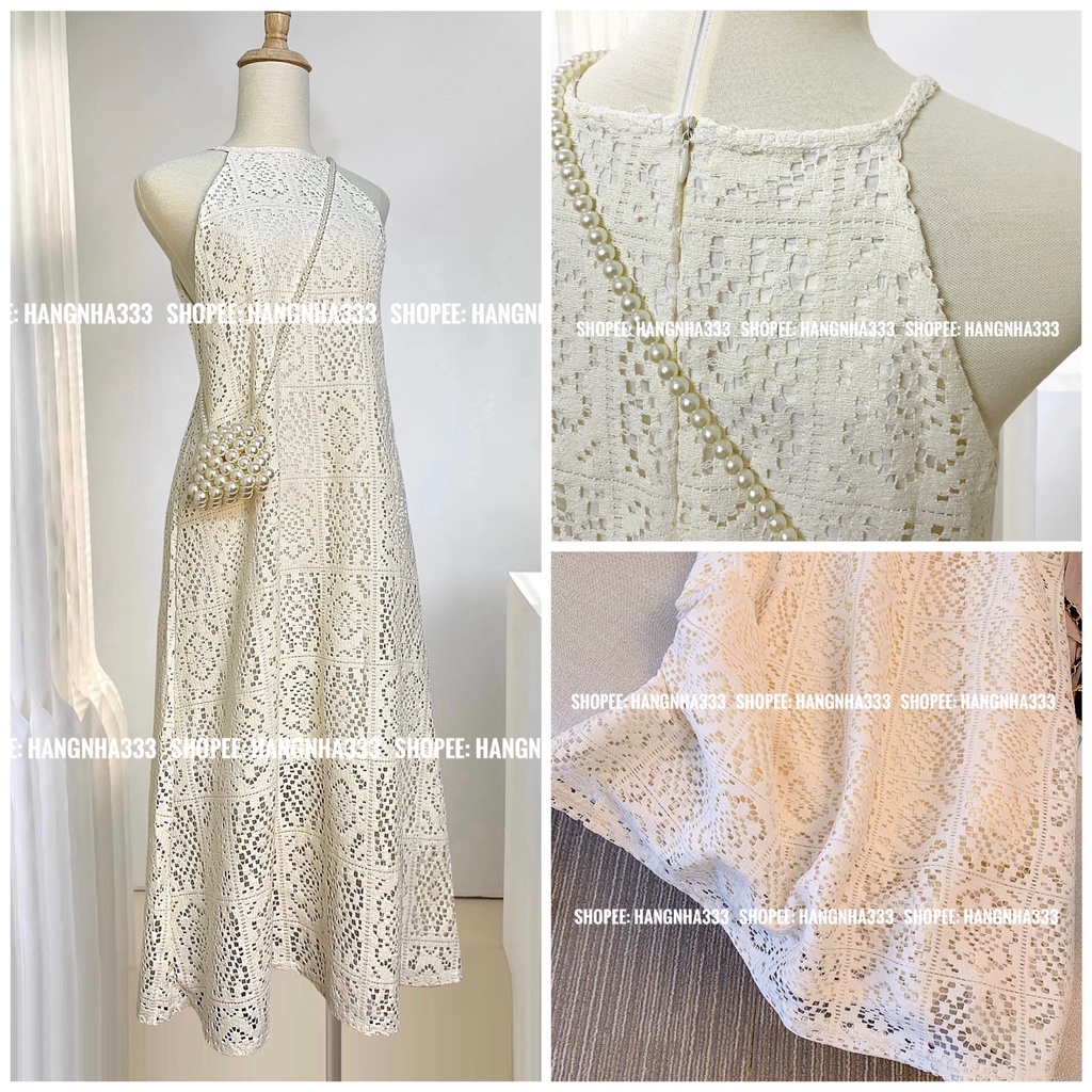 LOẠI 1 | Đầm yếm ren form xòe A 2 Lớp khóa lưng siêu xinh Ulzzang