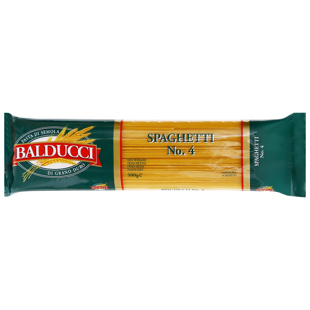 Mì Ý Baducci Số 4 Gói 500g Của Úc