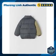 Áo khoác phao bé trai mùa đông chống nước Zara Auth New Tag có sẵn 5644/641 5644641
