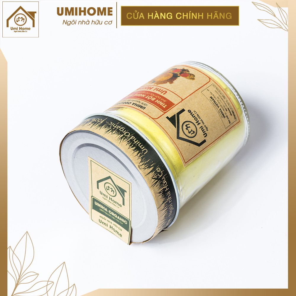 Bột Nghệ đắp mặt nạ hữu cơ UMIHOME nguyên chất | Turmeric Starch 100% Organic 135G