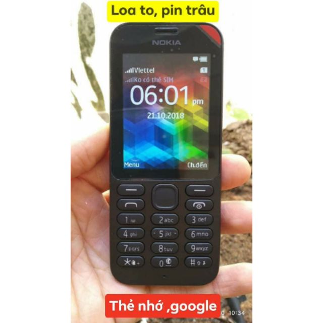 Điện thoại nokia 215(pin+sạc)  2 sim chính hãng