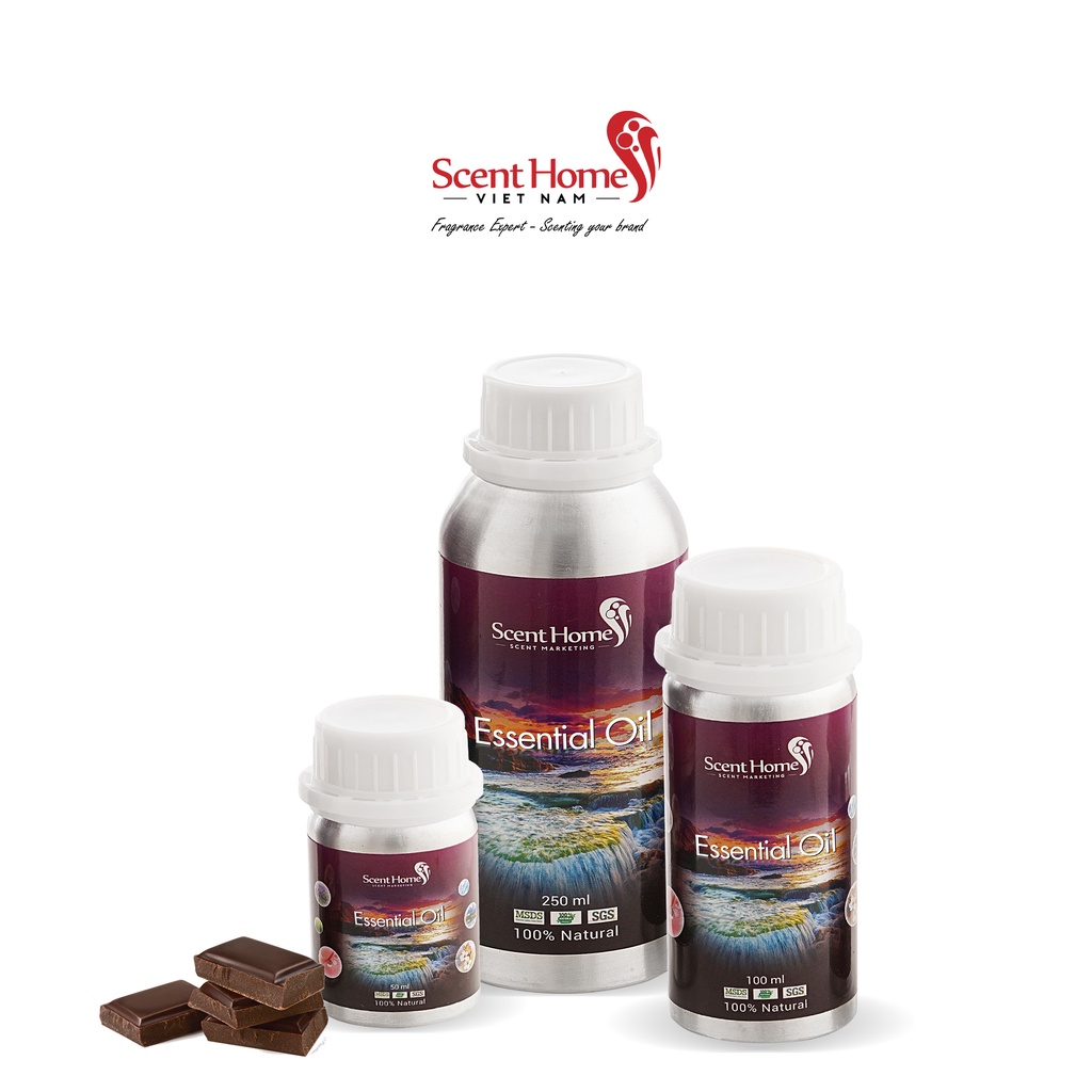 [Chính hãng] Tinh dầu Chocolate - ScentHomes (Chocolate- 50ml,100ml,250ml)