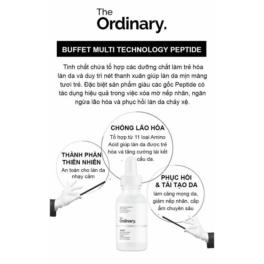 Serum Chống Lão Hóa The Ordinary Buffet 30ml