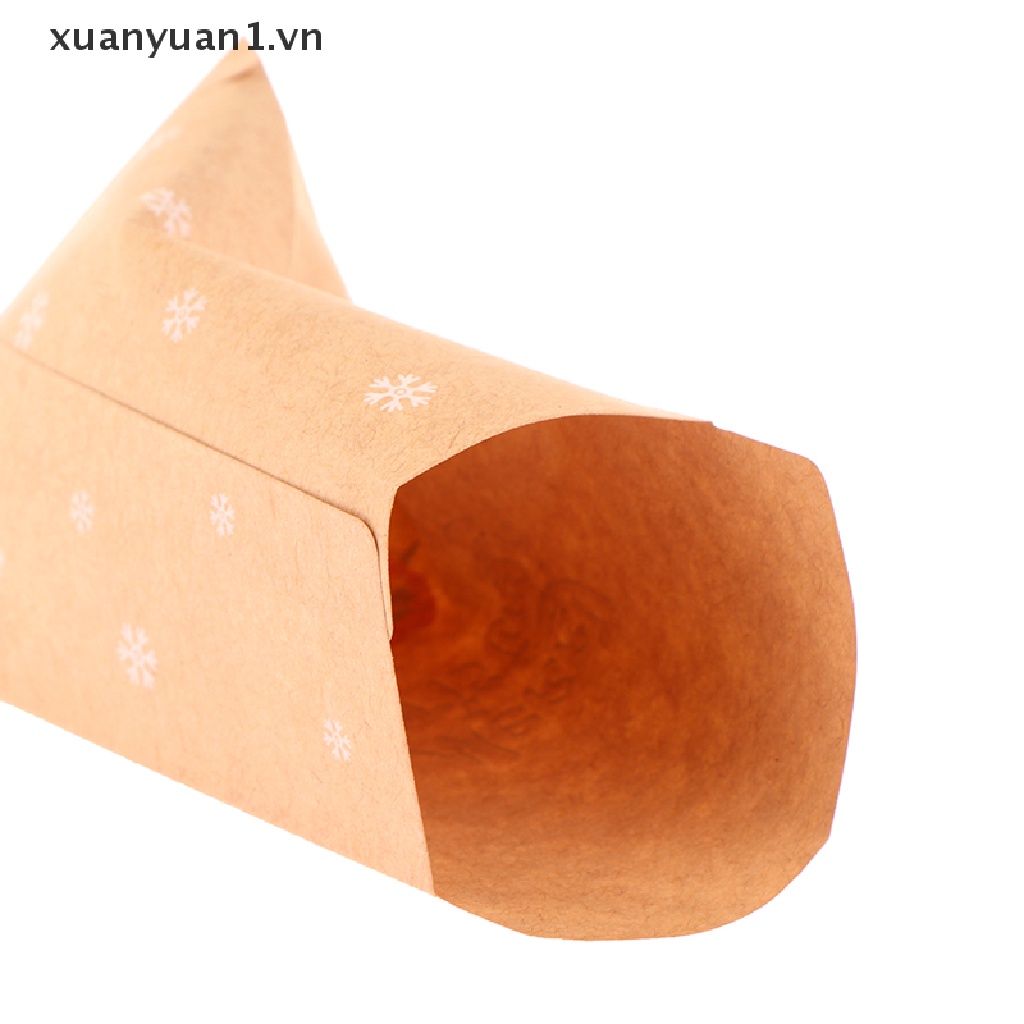 Set 48 Túi Giấy Đựng Bánh Kẹo Giáng Sinh