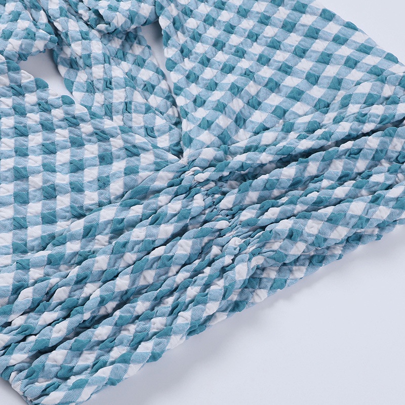 Áo Croptop Cổ Chữ V Hở Lưng Gợi Cảm Thời Trang Mùa Hè D0319