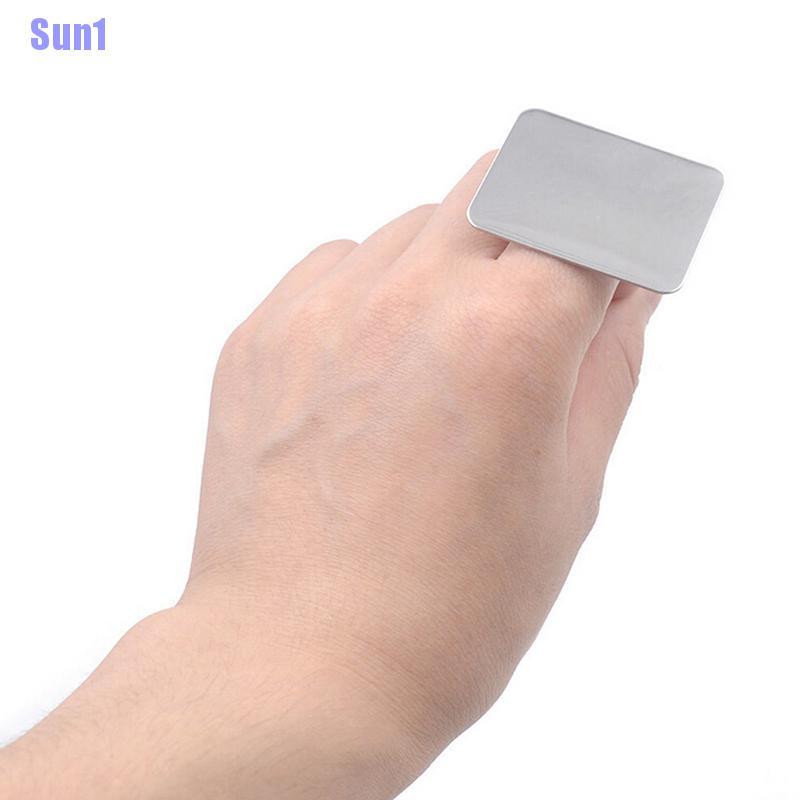 (Hàng Mới Về) Dụng Cụ Trộn Màu Trang Điểm Móng Tay Bằng Thép Không Gỉ