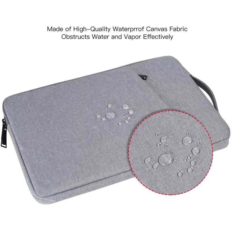 Laptop Sleeve Bag with Convenient Handle and Charger Bag Water Repellent Laptop Case to Keep Your Laptop Safe and Secure