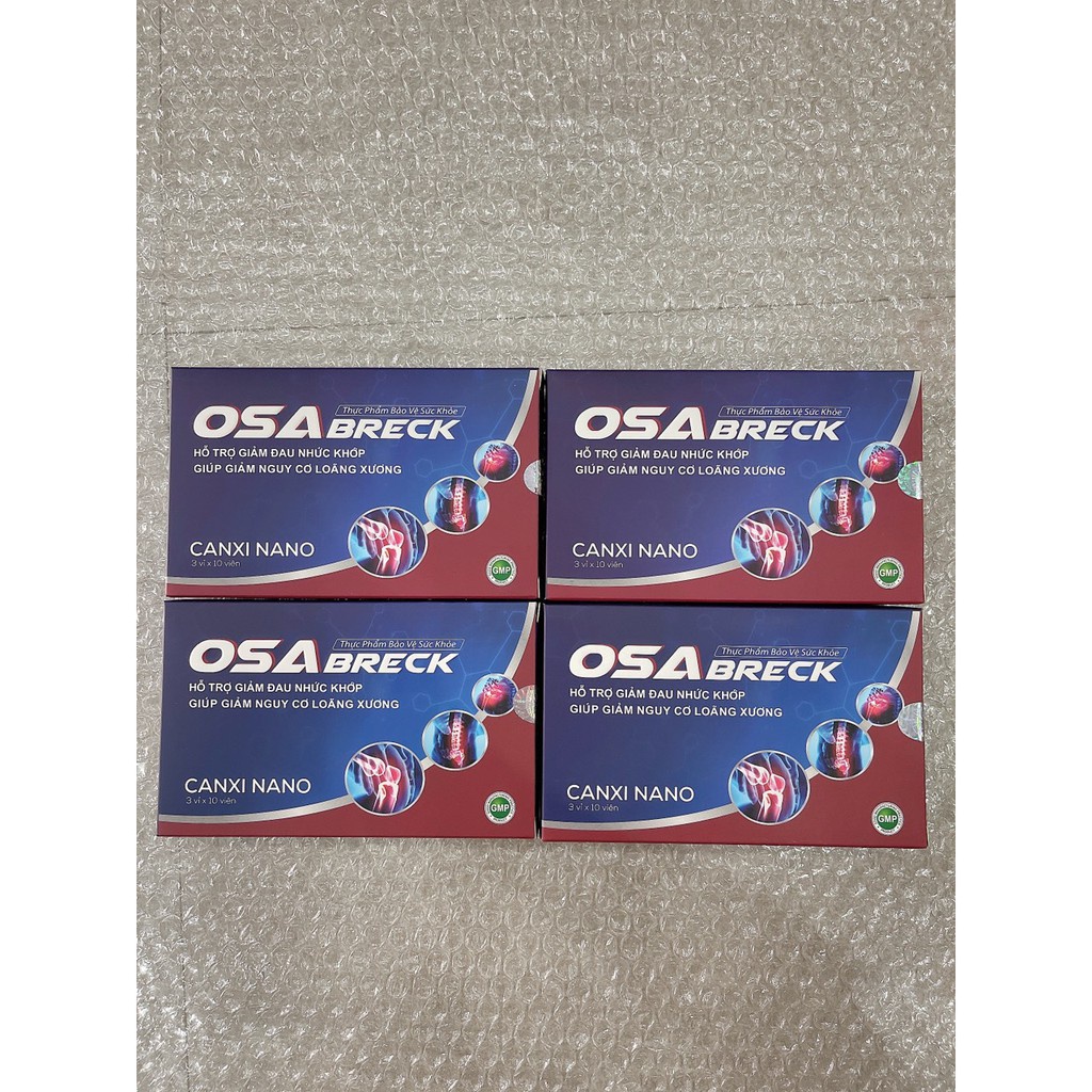 OSA Breck Học Viện Quân Y - Hỗ trợ giúp giảm đau nhức xương khớp, giúp giảm nguy cơ loãng xương.
