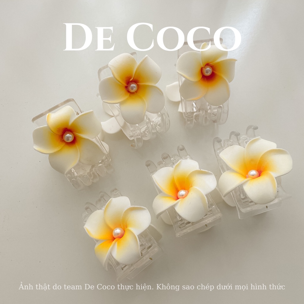 [Mã SKAMCLU8 giảm 10% cho đơn từ 100K] Búi tóc nụ hoa, chun buộc tóc hình nấm De Coco