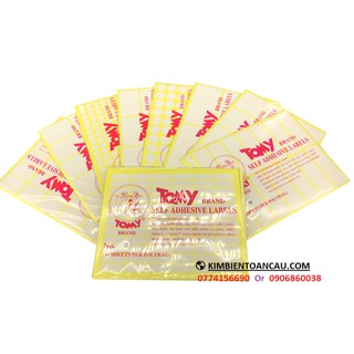 Giấy Decal Tomy đủ số