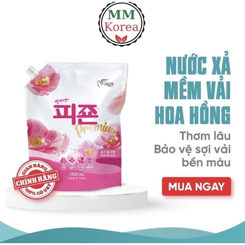 Nước xả mềm quần áo Hàn Quốc