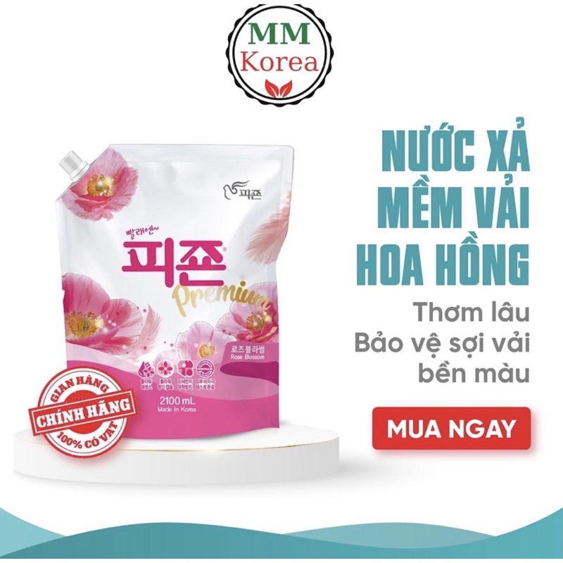 Nước xả mềm quần áo Hàn Quốc