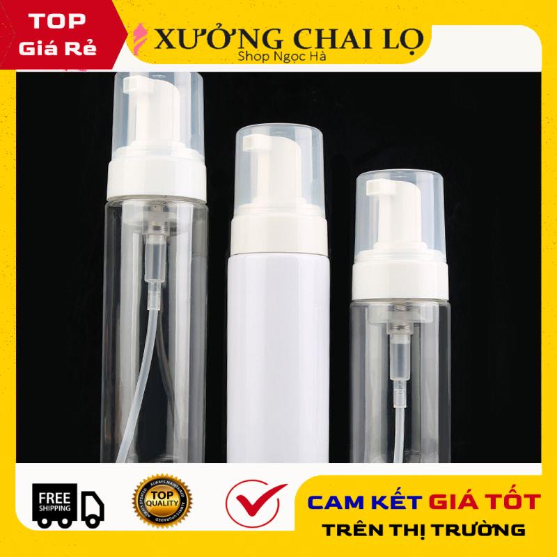 Chai Chiết Mĩ Phẩm ❤ GIÁ RẺ NHẤT ❤ Chai xịt giọt tạo bọt 30ml,50ml,100ml,150ml đựng sữa rửa mặt, sữa tắm .