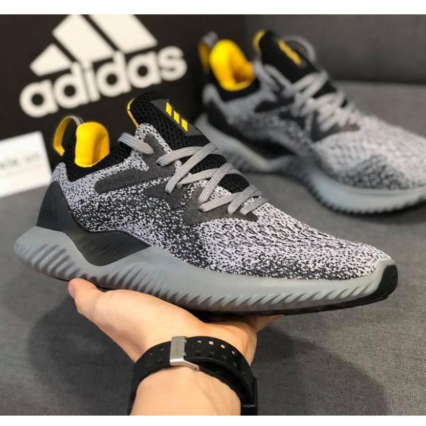 Giày Adidas Alphabounce Xám Vàng (fullbox + freeship) . 2020 new HOT