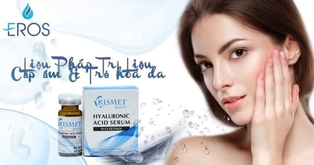 Serum HA Kismet căng bóng trắng sáng da, phục hồi da khô yếu