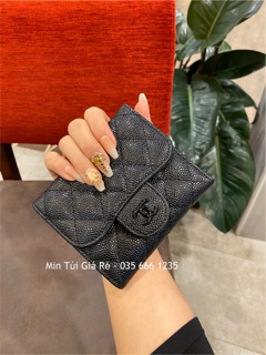 [ẢNH THẬT] - Ví cúc bấm mini fullbox