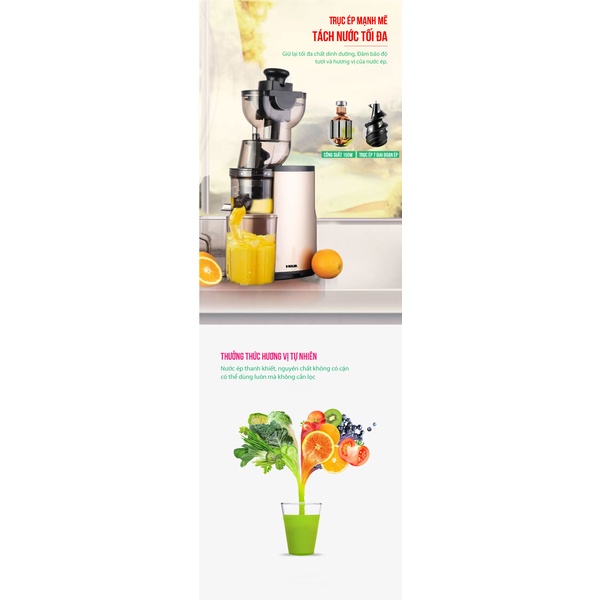 Máy ép chậm đa năng Roler RS-4417