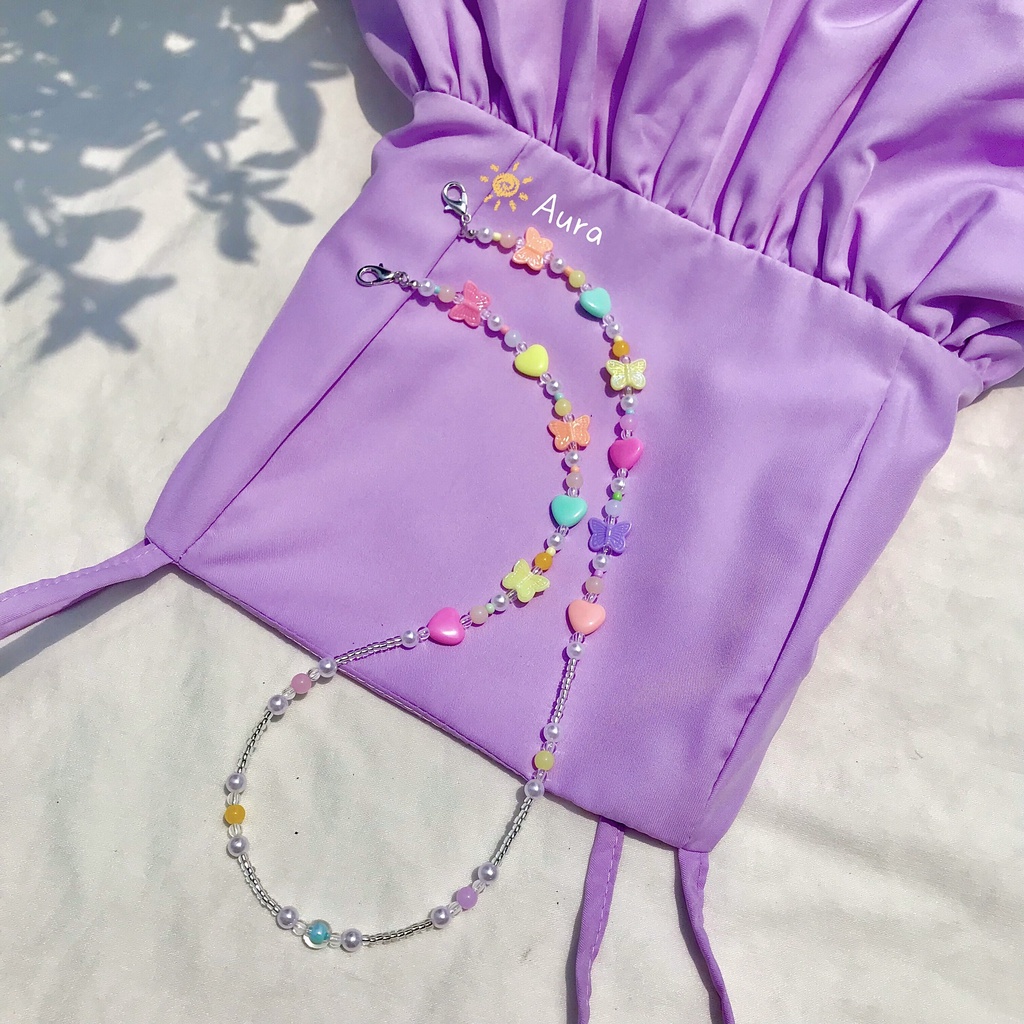 Dây đeo khẩu trang CAMILA Pastel Handmade Aura