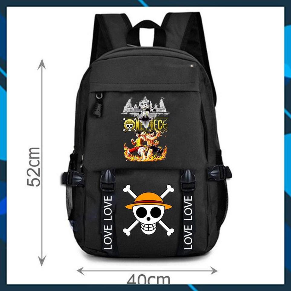 NEW SALE - Balo in hình Luffy Ace One Piece độc đẹp giá rẻ / gia tôt nhất